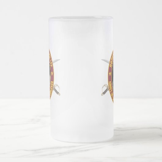 Lee (ein paar gute Männer) Mattglas Bierglas (Mittel)