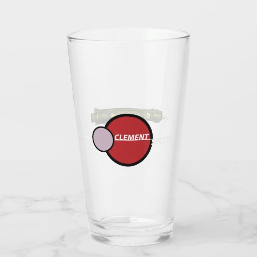 Lee-Glas Glas (Rückseite)