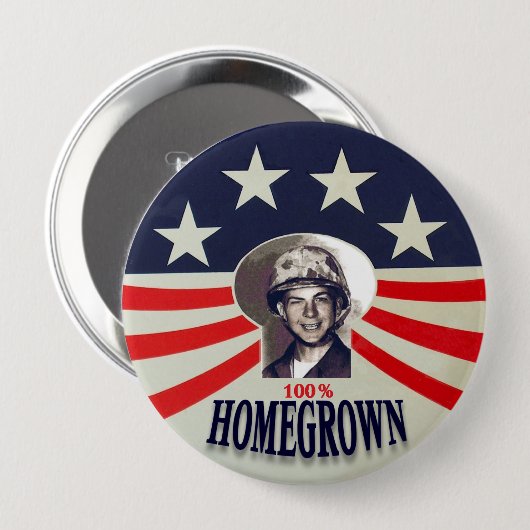 Lee Harvey Oswald Button (Vorne & Hinten)