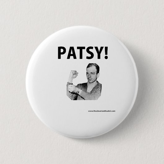 Lee Harvey Oswald Button (Vorderseite)