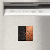 Lee Hiller Designs Accents Black Copper Magnet (In Situ (Geschirrspüler))