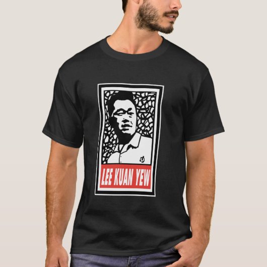 Lee Kuan Yew Vector Artwork T-Shirt (Vorderseite)