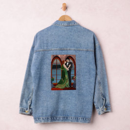 Lee Mariies kreative Designs werben Jeansjacke