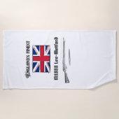 Lee Metford Gewehr Strandtuch (Vorderseite)