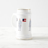 LEE ROBERTS E. BIERGLAS (Vorderseite Links)