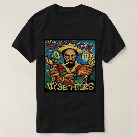 Lee Scratch Perry Der Upsetter Classic T - Shirt (Design vorne)