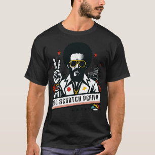 Lee Scratch Perry Vintage Lüfterkunst T-Shirt
