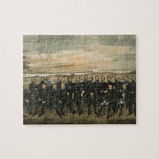 Lee und sein General durch Americus Patterson Puzzle (Horizontal)