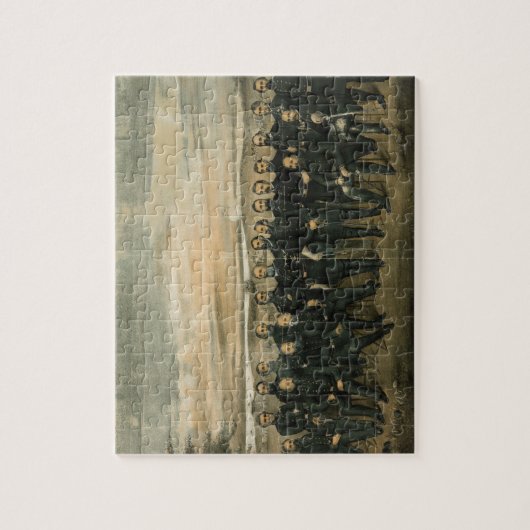 Lee und sein General durch Americus Patterson Puzzle (Vertikal)