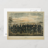 Lee und sein General von Americus Patterson (1904) Postkarte (Vorne/Hinten)