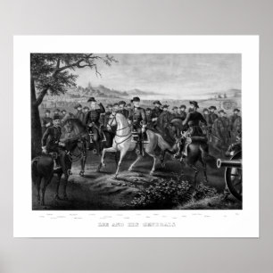 Lee und seine Generäle Poster