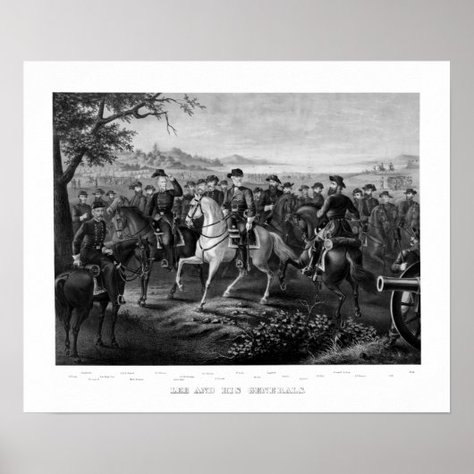 Lee und seine Generäle Poster (Vorne)