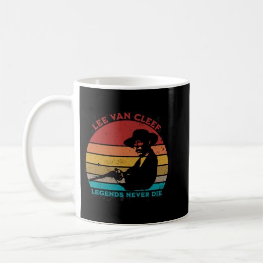 Lee Van Cleef Classic T - Shirt Kaffeetasse (Links)