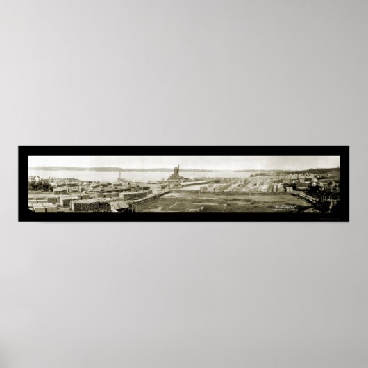 Leech Lake Lumber Walker, MN Foto 1915 Poster (Vorne)