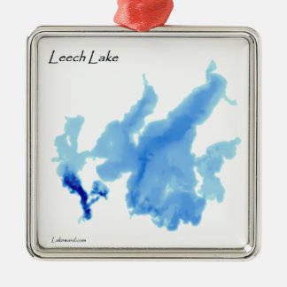 Leech See ausführlich Ornament Aus Metall