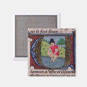Leeching von "Traite de Medecine" Magnet (Vorderseite/Rückseite)