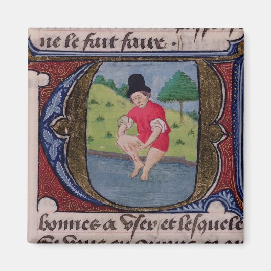 Leeching von "Traite de Medecine" Magnet (Vorne)