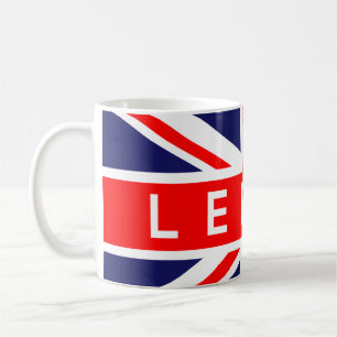 Leeds: Britische Flagge Kaffeetasse