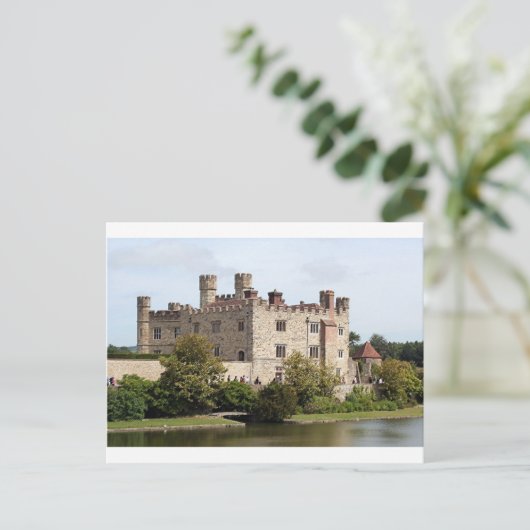 Leeds Castle, England, Großbritannien Postkarte (Stehend Vorderseite)