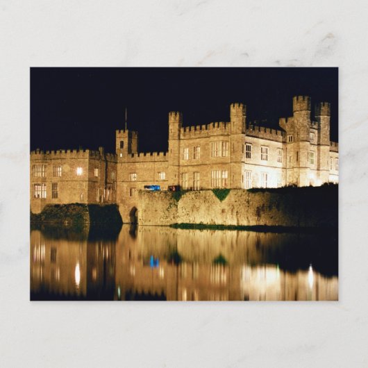 Leeds Castle, Kent, England Postkarte (Vorderseite)