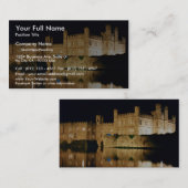 Leeds Castle, Kent, England Visitenkarte (Vorne/Hinten)