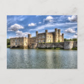 Leeds Castle Kent Postkarte (Vorderseite)