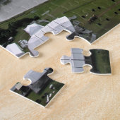 Leeds Castle, Kent von oben Puzzle (Seite)