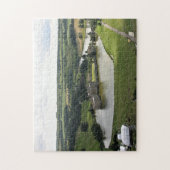 Leeds Castle, Kent von oben Puzzle (Vertikal)