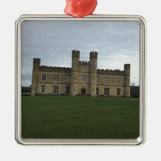 Leeds Castle Ornament Aus Metall (Vorne)