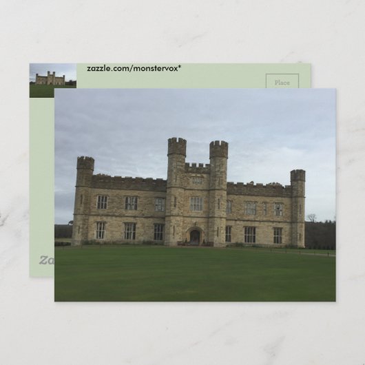 Leeds Castle Postkarte (Vorne/Hinten)