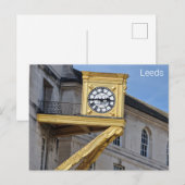 Leeds Civic Hall Postkarte (Vorne/Hinten)
