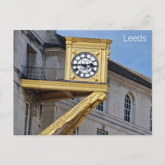 Leeds Civic Hall Postkarte (Vorderseite)