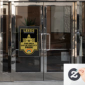 Leeds Gay Pride - Leeds England LGBT - Fensteraufkleber (Büro Tür)