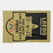 Leeds Gay Pride - Leeds England LGBT - Geschirrtuch (Horizontal)