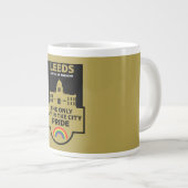 Leeds Gay Pride - Leeds England LGBT - Jumbo-Tasse (Vorderseite Rechts)