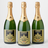 Leeds Gay Pride - Leeds England LGBT - Schaumweinetikett (Flaschen)