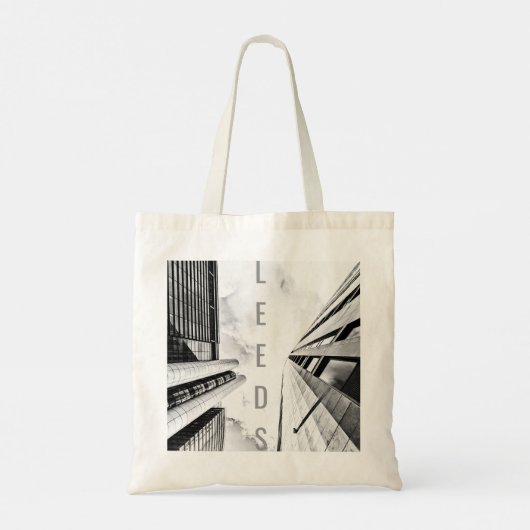 Leeds Gebäude Tote Bag Tragetasche (Rückseite)