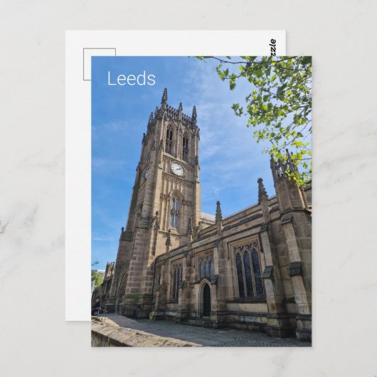 Leeds Minster Postkarte (Vorne/Hinten)