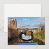 Leeds Postkarte (Vorne/Hinten)