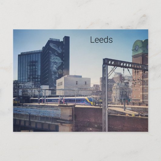 Leeds Postkarte (Vorderseite)