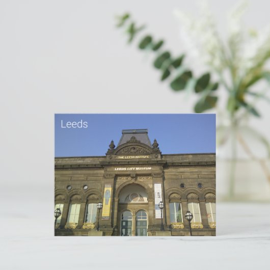 Leeds Postkarte (Stehend Vorderseite)