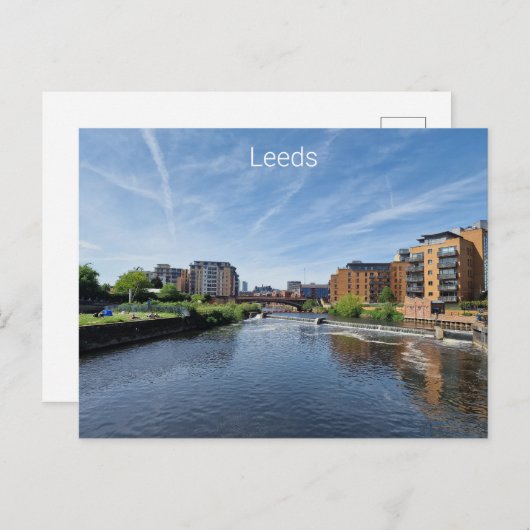 Leeds Postkarte (Vorne/Hinten)