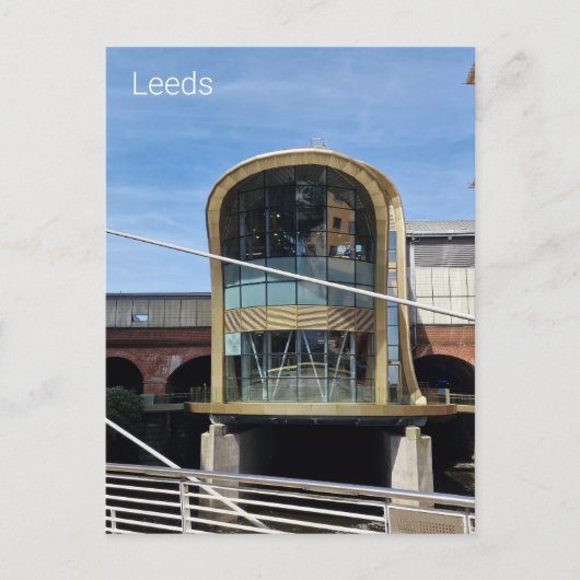 Leeds Postkarte (Vorderseite)