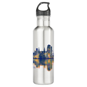 Leeds Skyline Edelstahlflasche