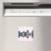 Leeds Skyline Magnet (In Situ (Geschirrspüler))