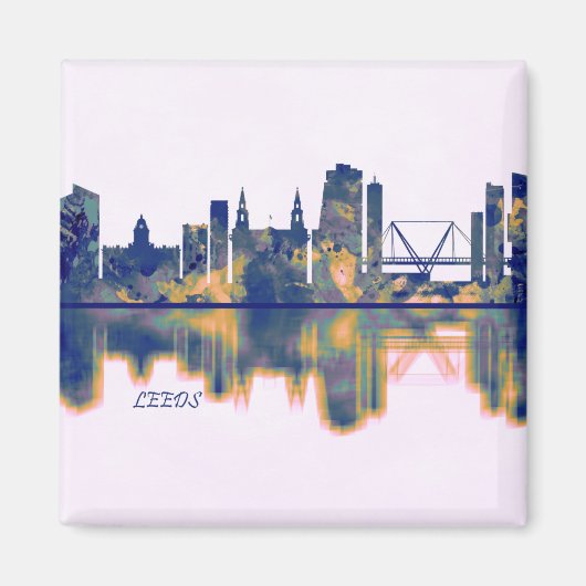 Leeds Skyline Magnet (Vorne)