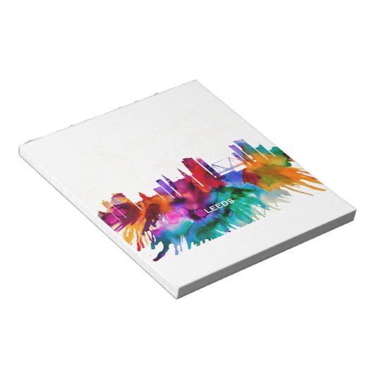 Leeds Skyline Notizblock (angewinkelt)