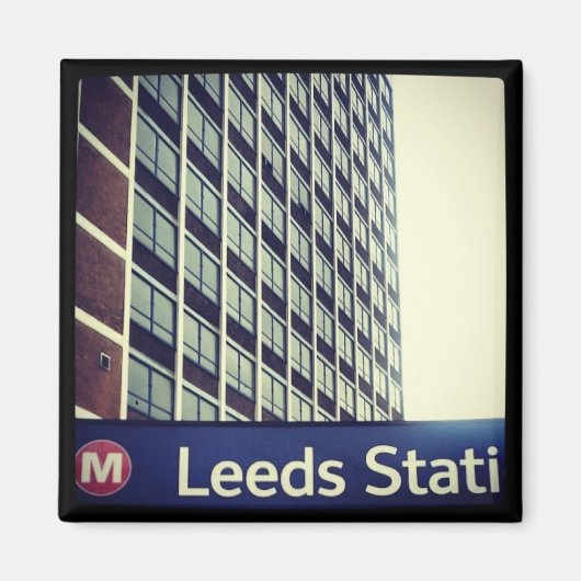 Leeds Station Magnet (Vorne)