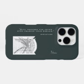 Leeds Tone Sketch iPhone Case Hülle (Rückseite (Horizontal))