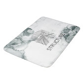 Leeds Tone Watercolor Blanket Badematte (Schrägansicht)
